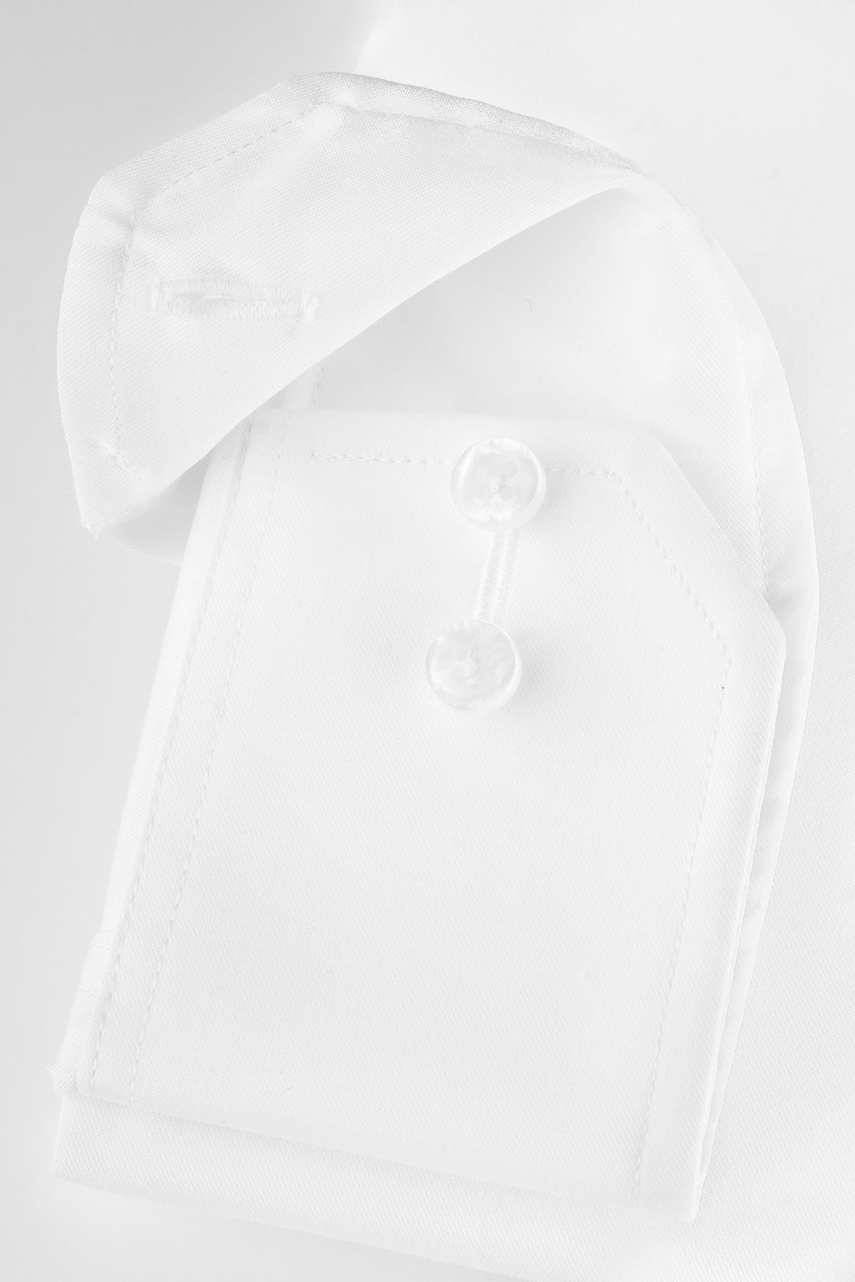 Vit Non-iron skjorta slim fit