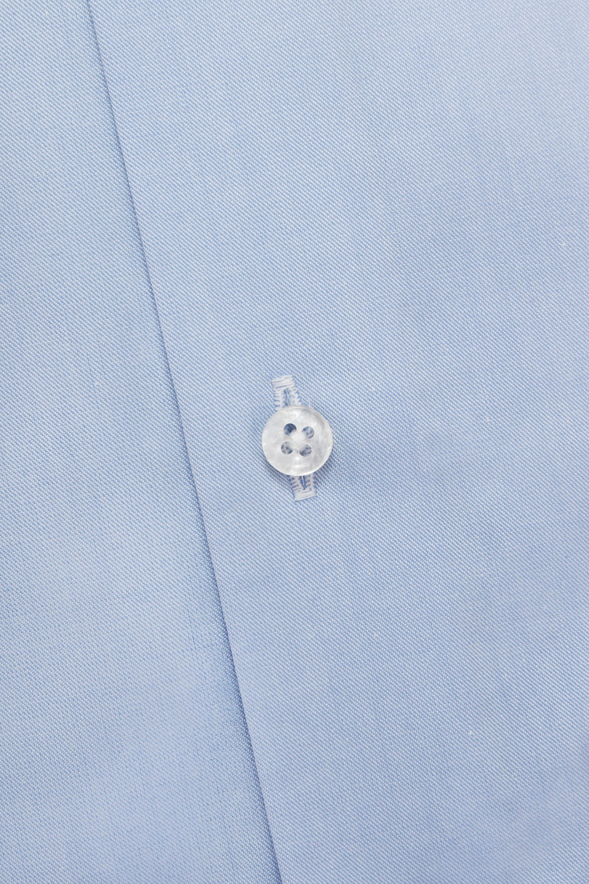 Light blue non iron slim fit shirt