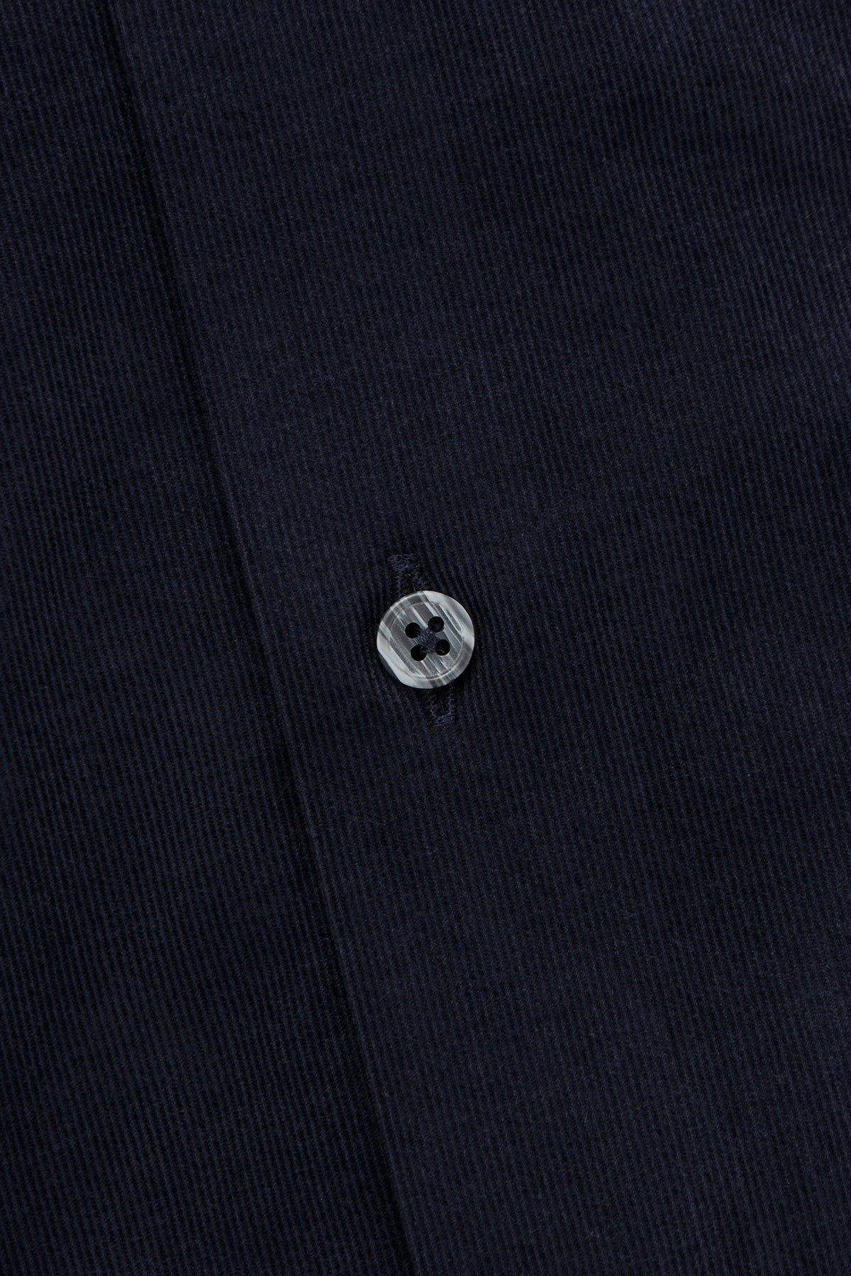 Navy blue baby corduroy regular fit shirt