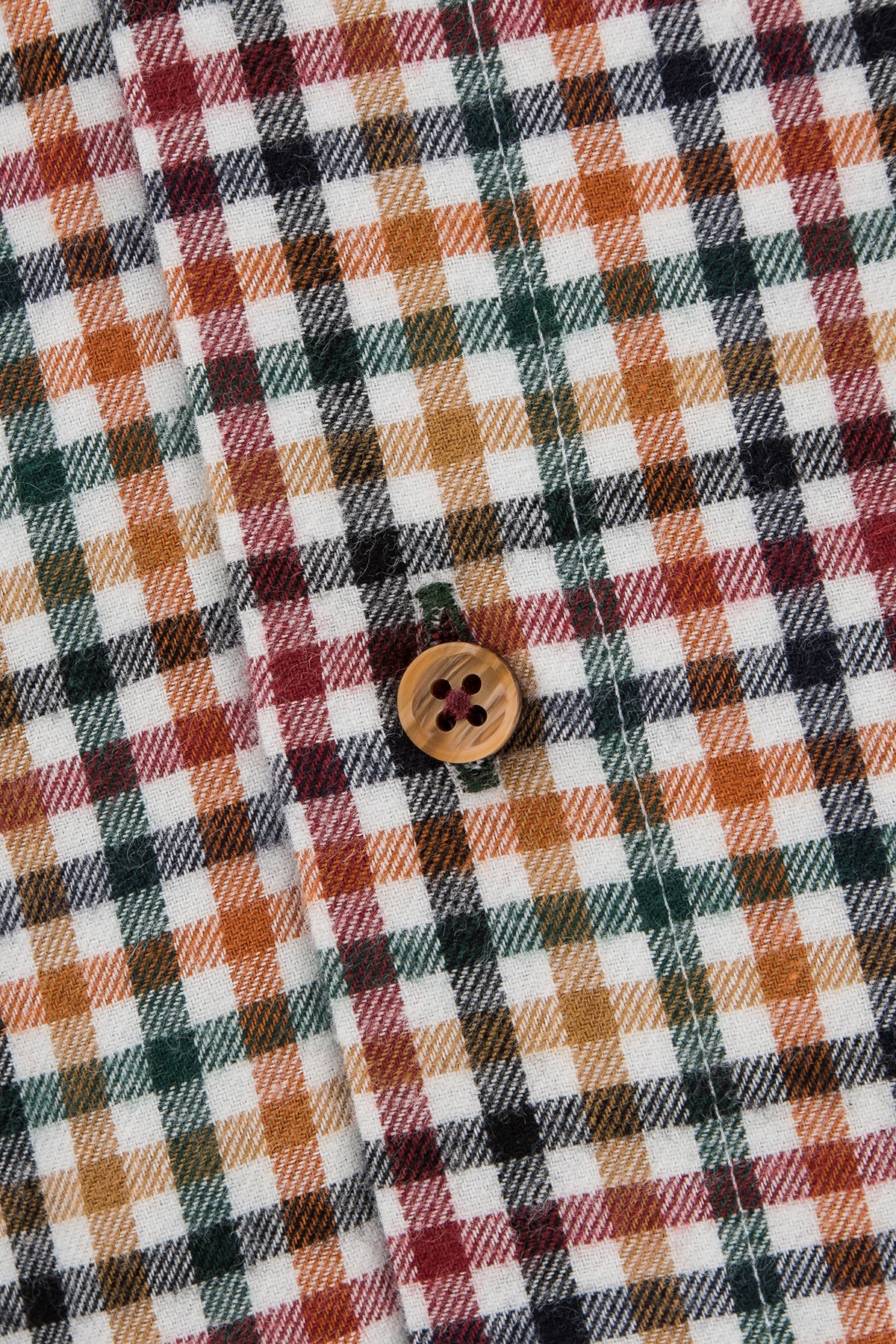 Multi color checked regular fit flannel shirt