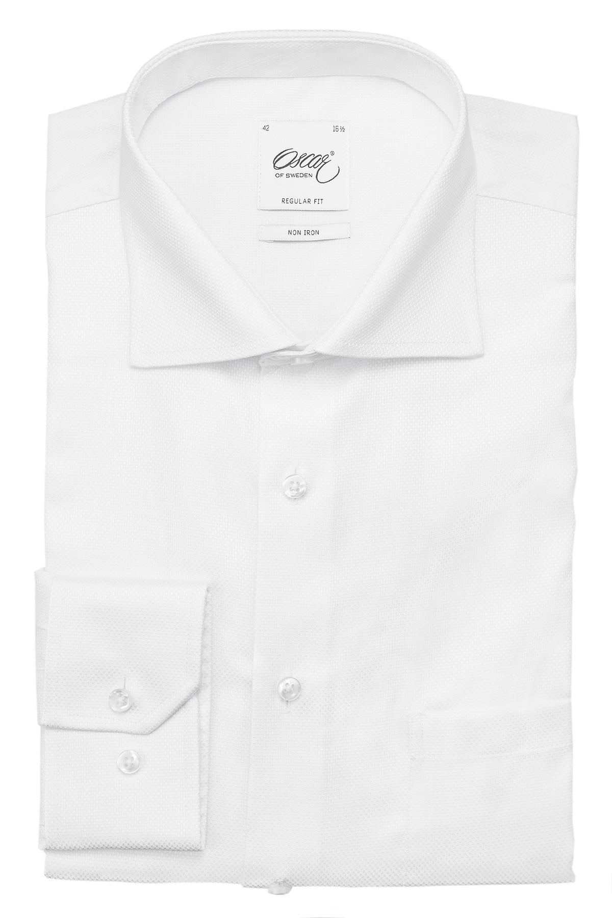 White regular fit shirt