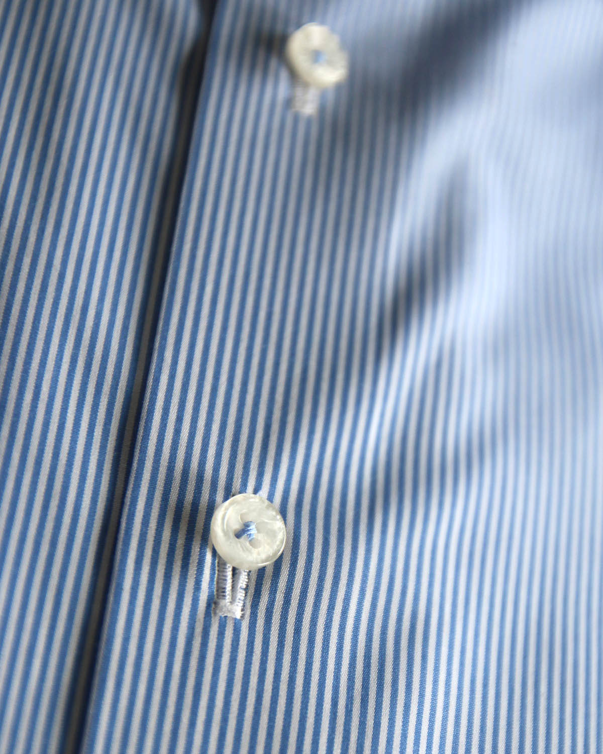 Blue striped shirt regular fit