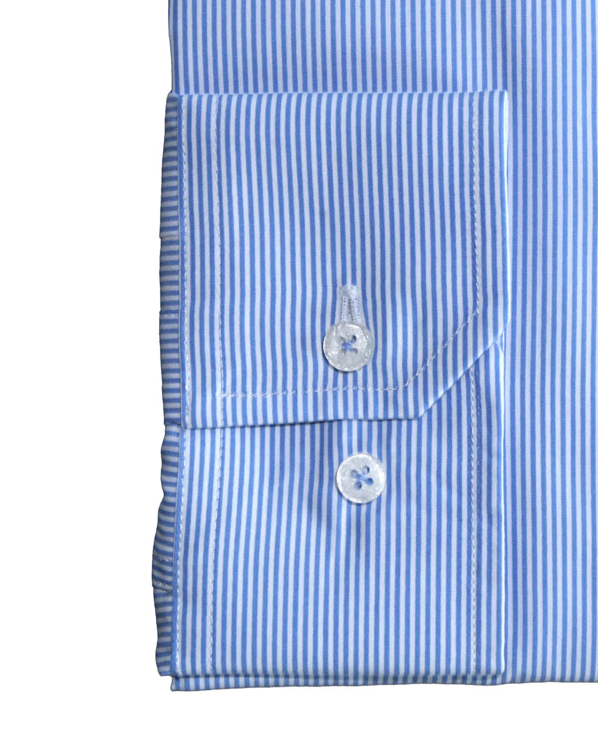 Blue striped shirt regular fit