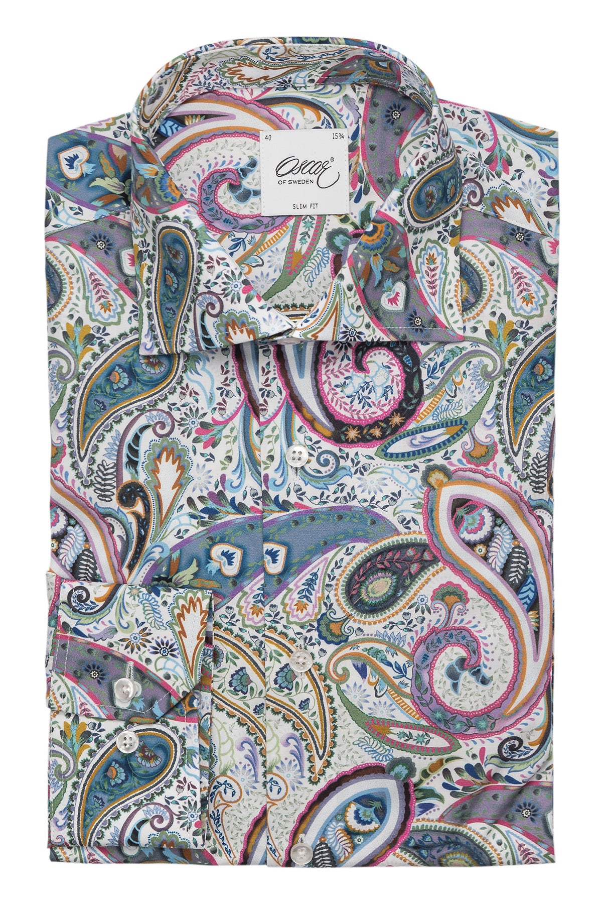 Paisley printed regular fit shirt