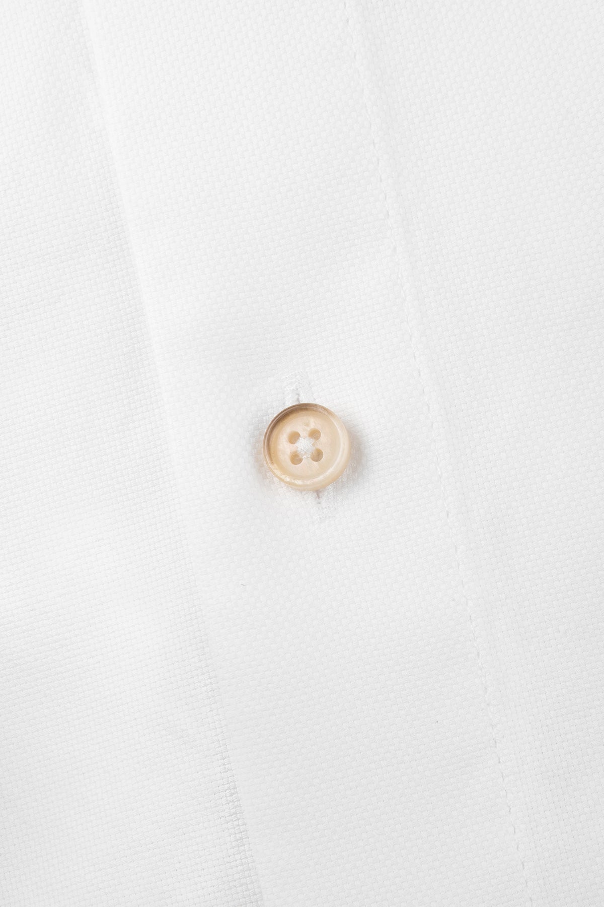 White oxford button down regular fit shirt