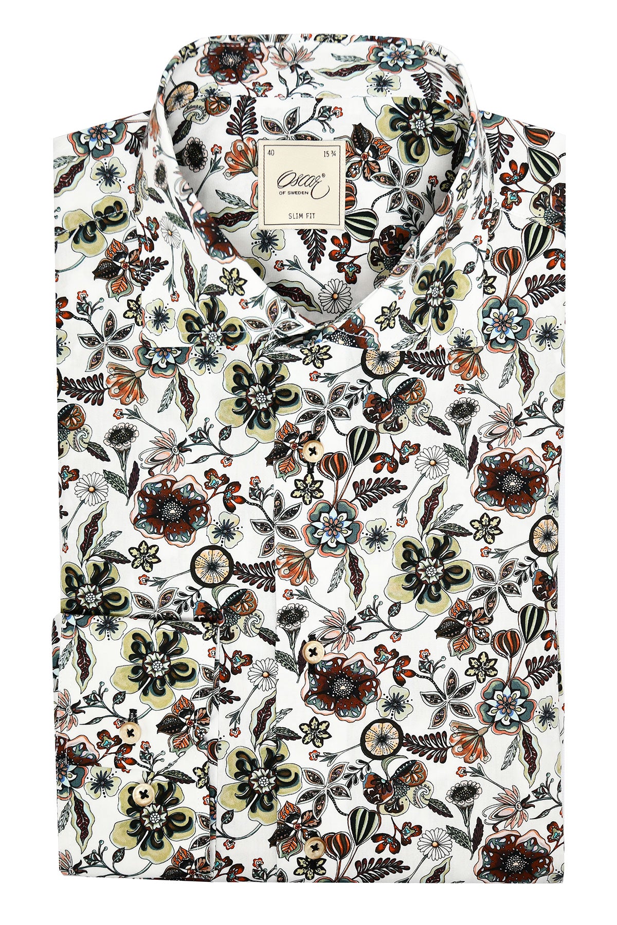 Regular fit floral shirt