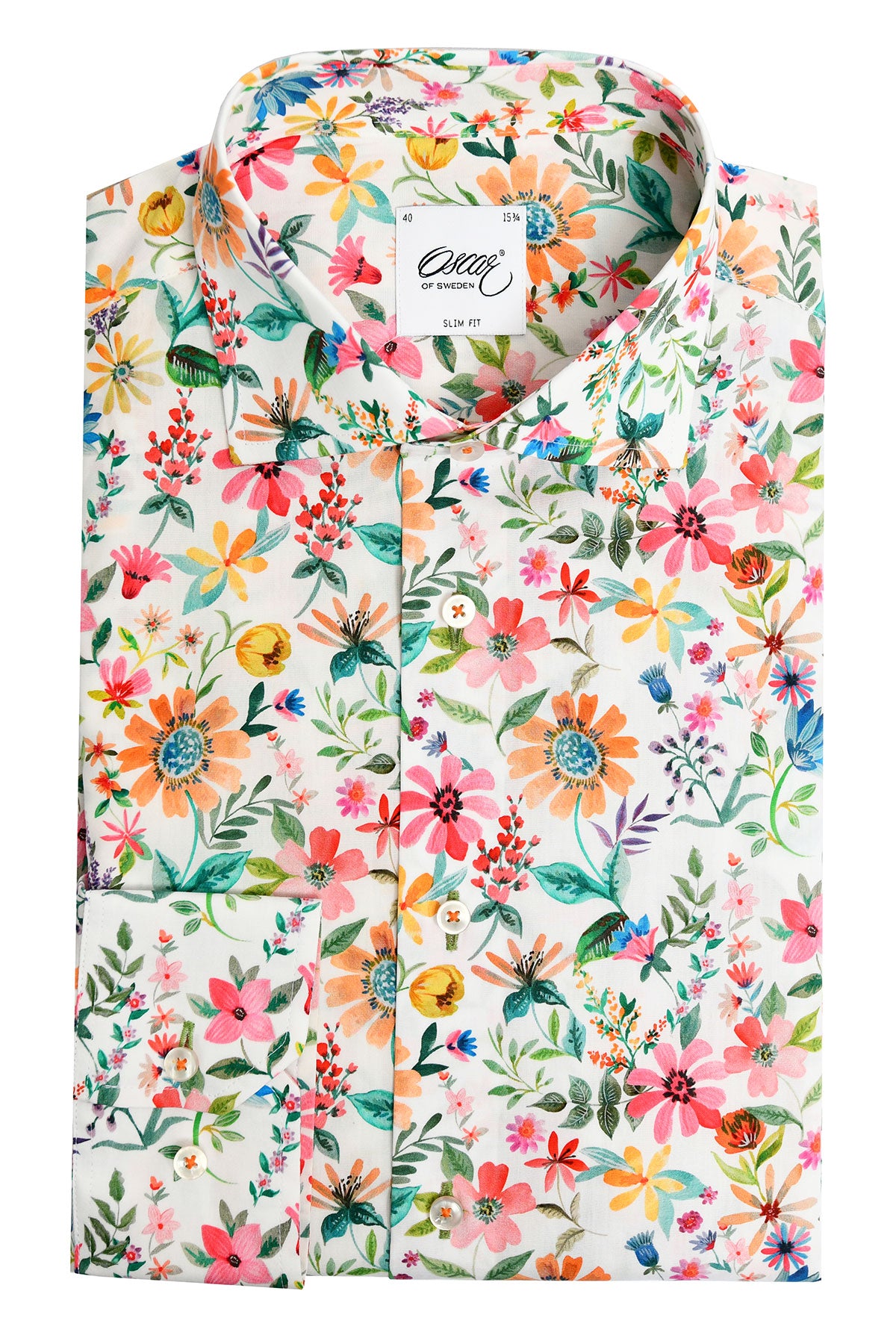 Regular fit floral shirt