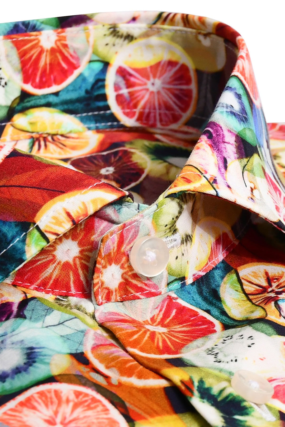 Fruit printed regular fit shirt