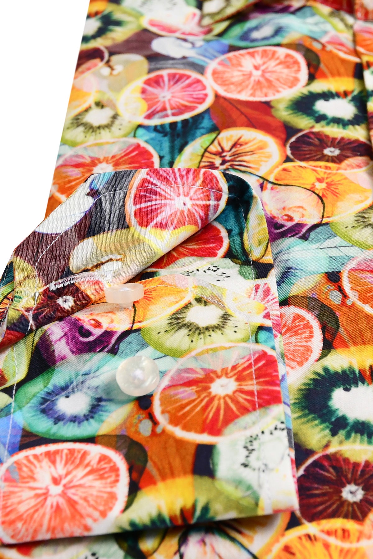 Fruit printed regular fit shirt