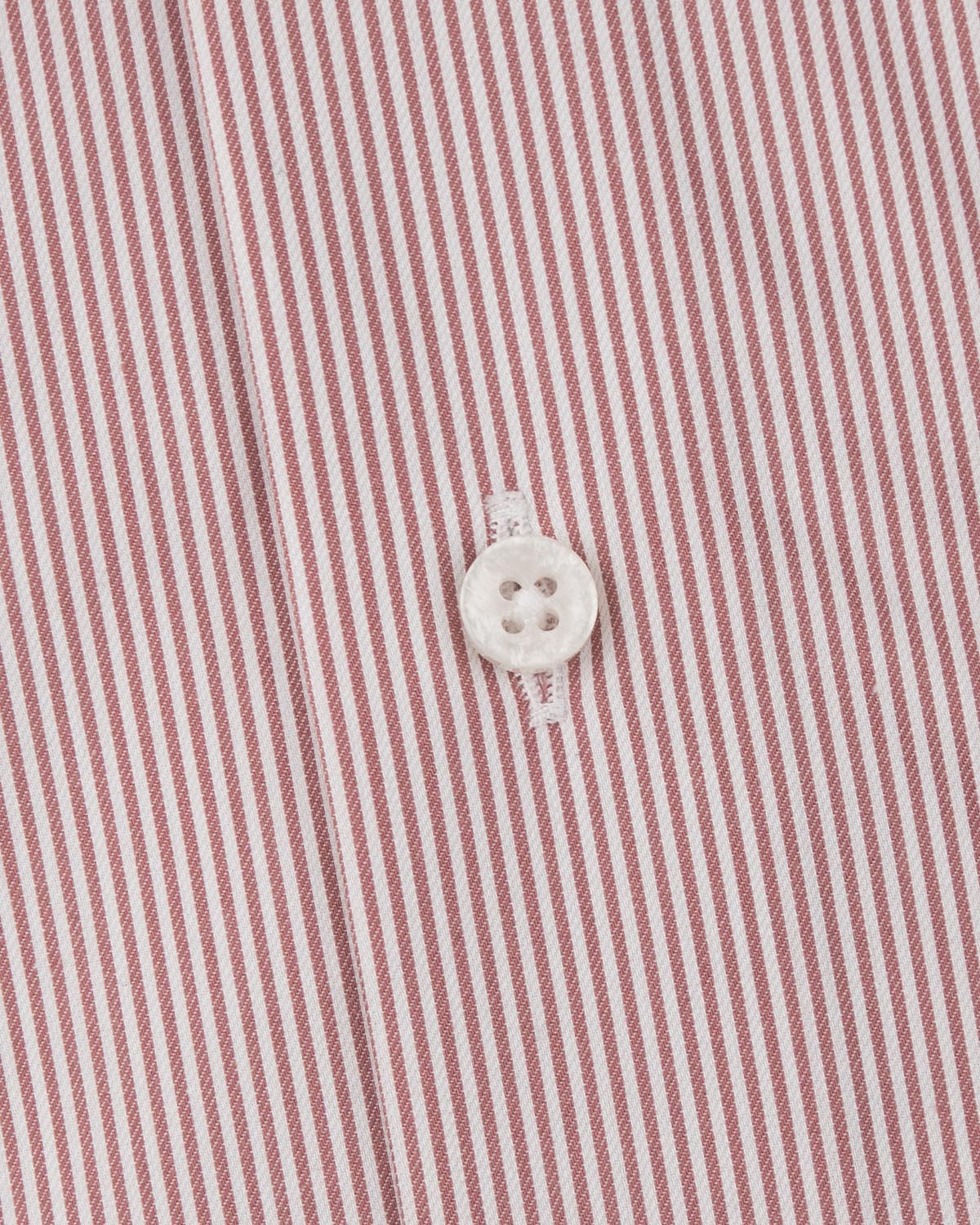 Red striped shirt regular fit with contrast details & pocket