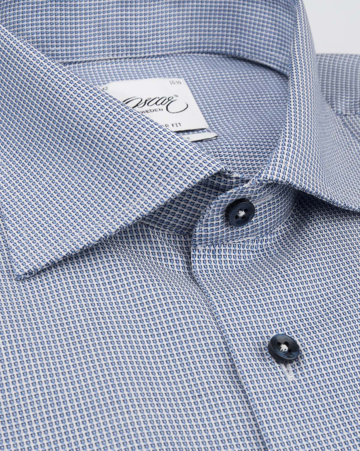 Dark blue shirt slim fit