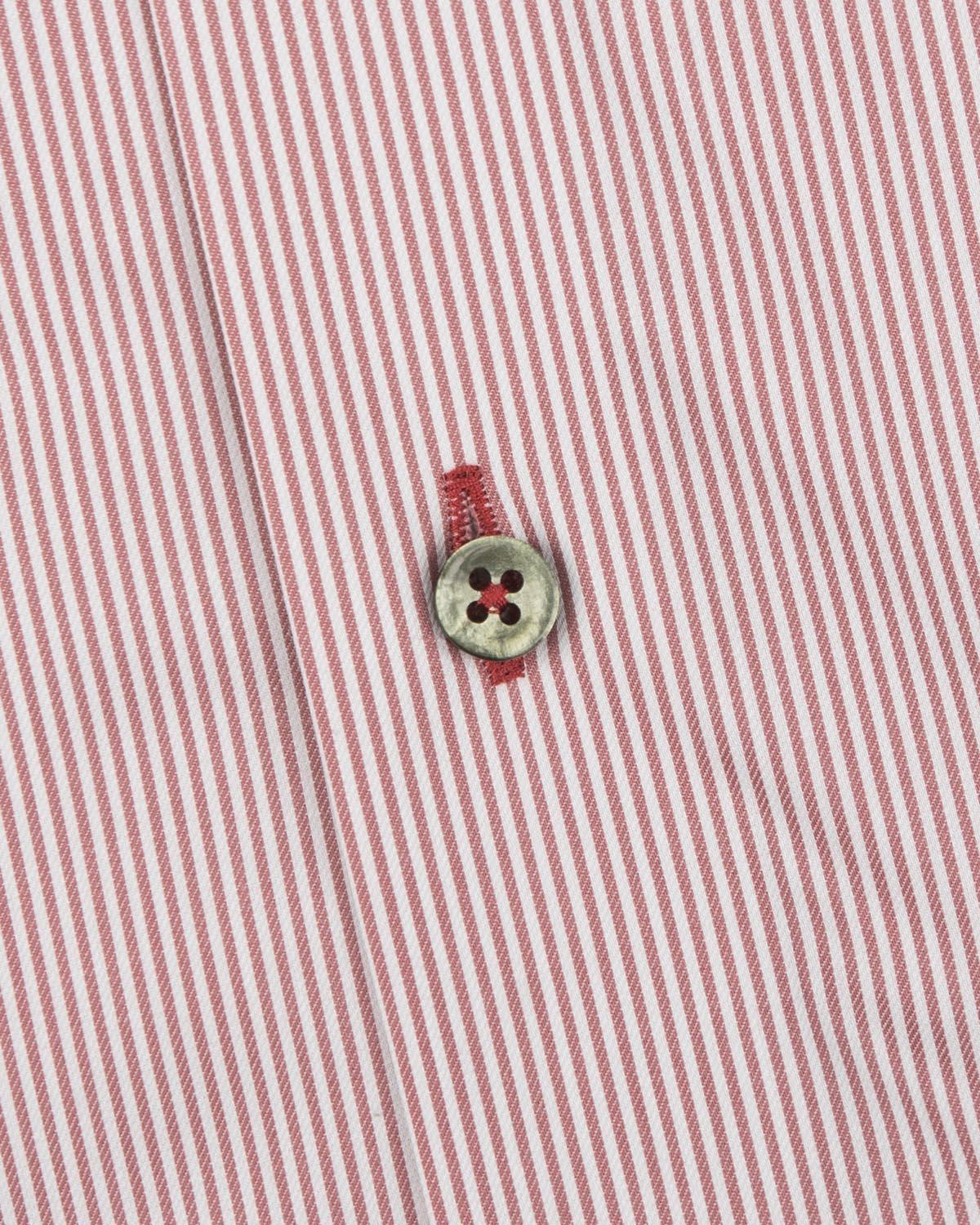 Red striped shirt regular fit with contrast details