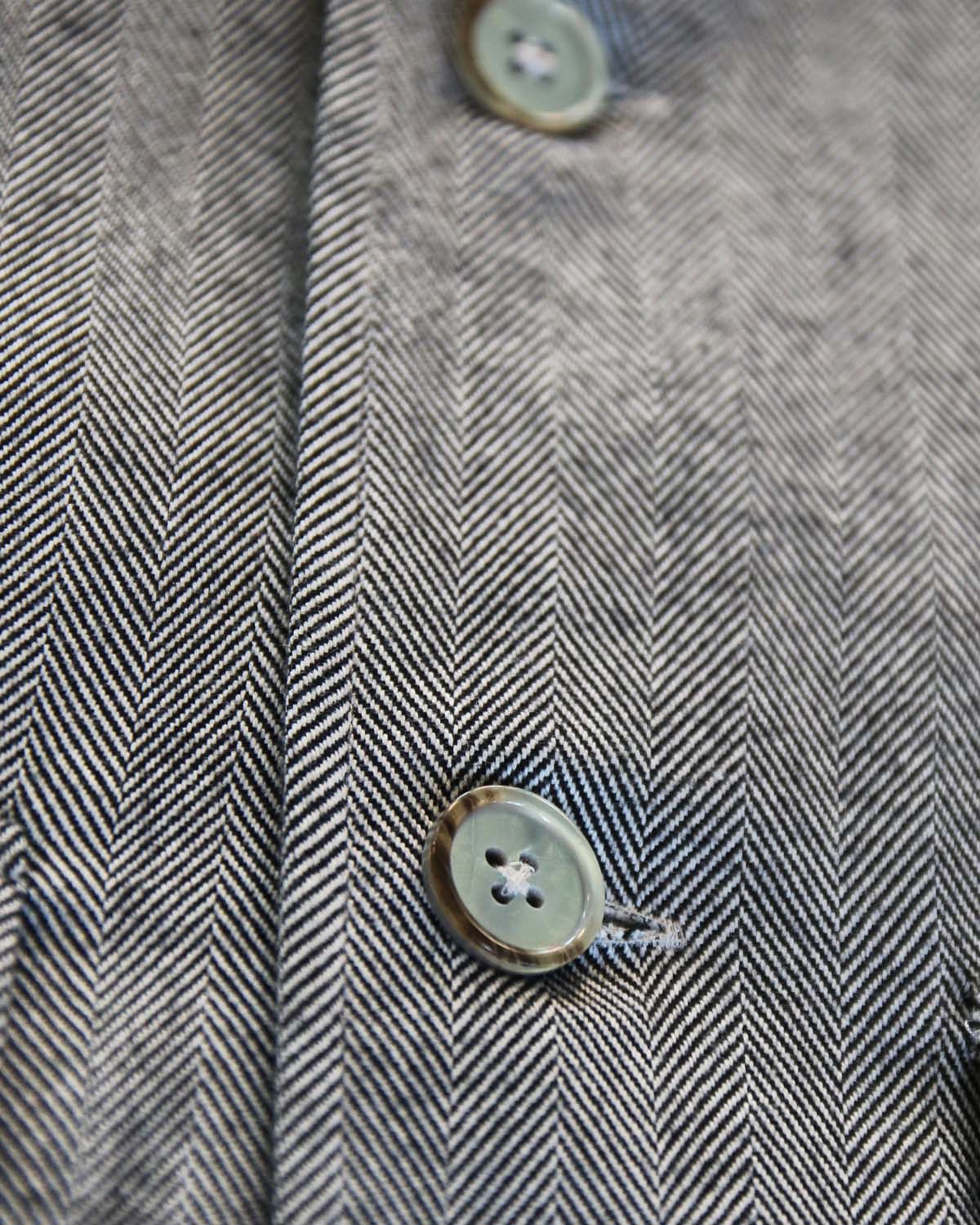Grey herringbone overshirt