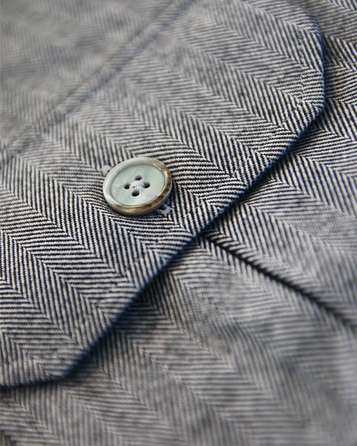 Grey herringbone overshirt