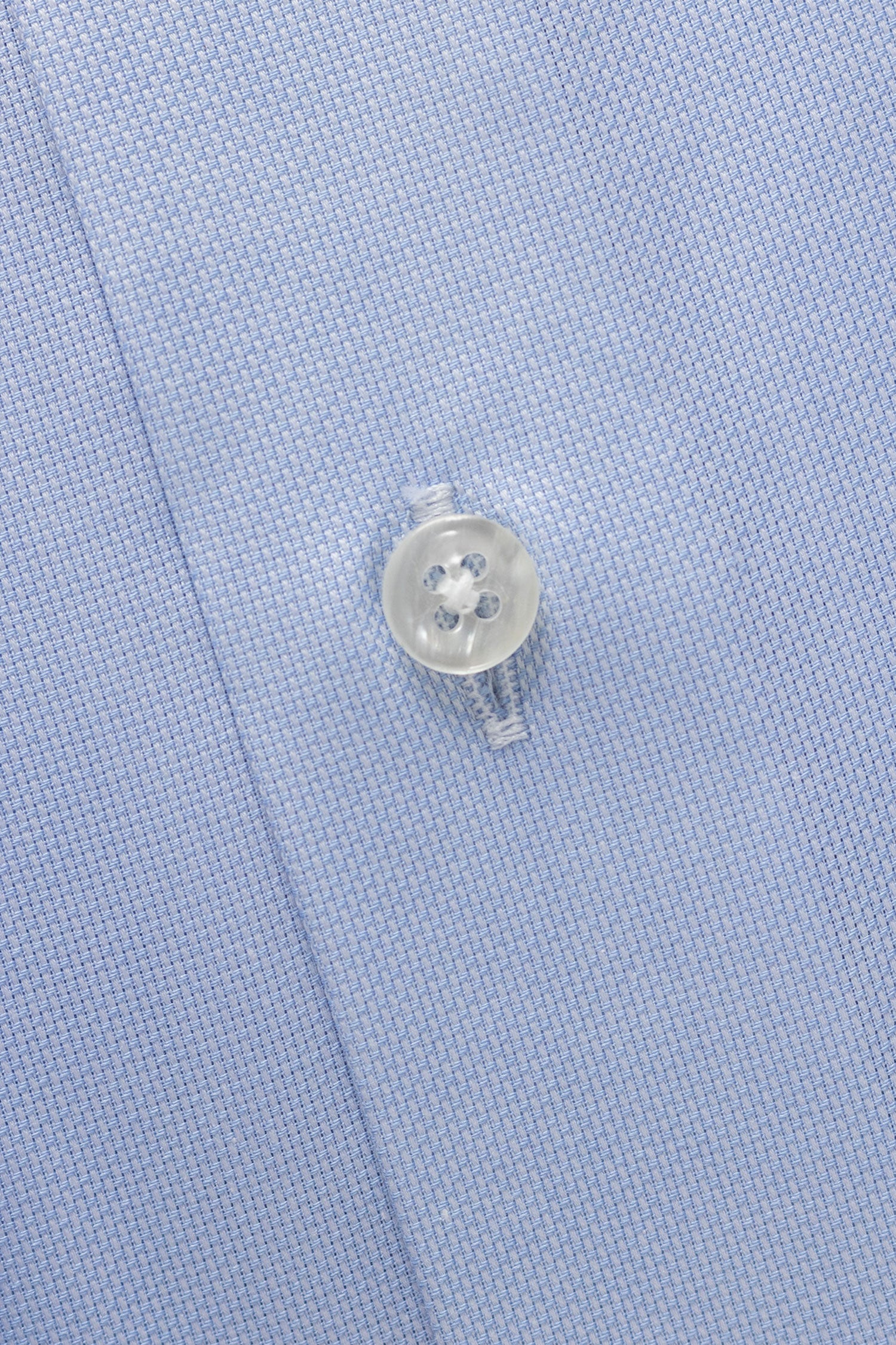 Light blue royal oxford slim fit shirt