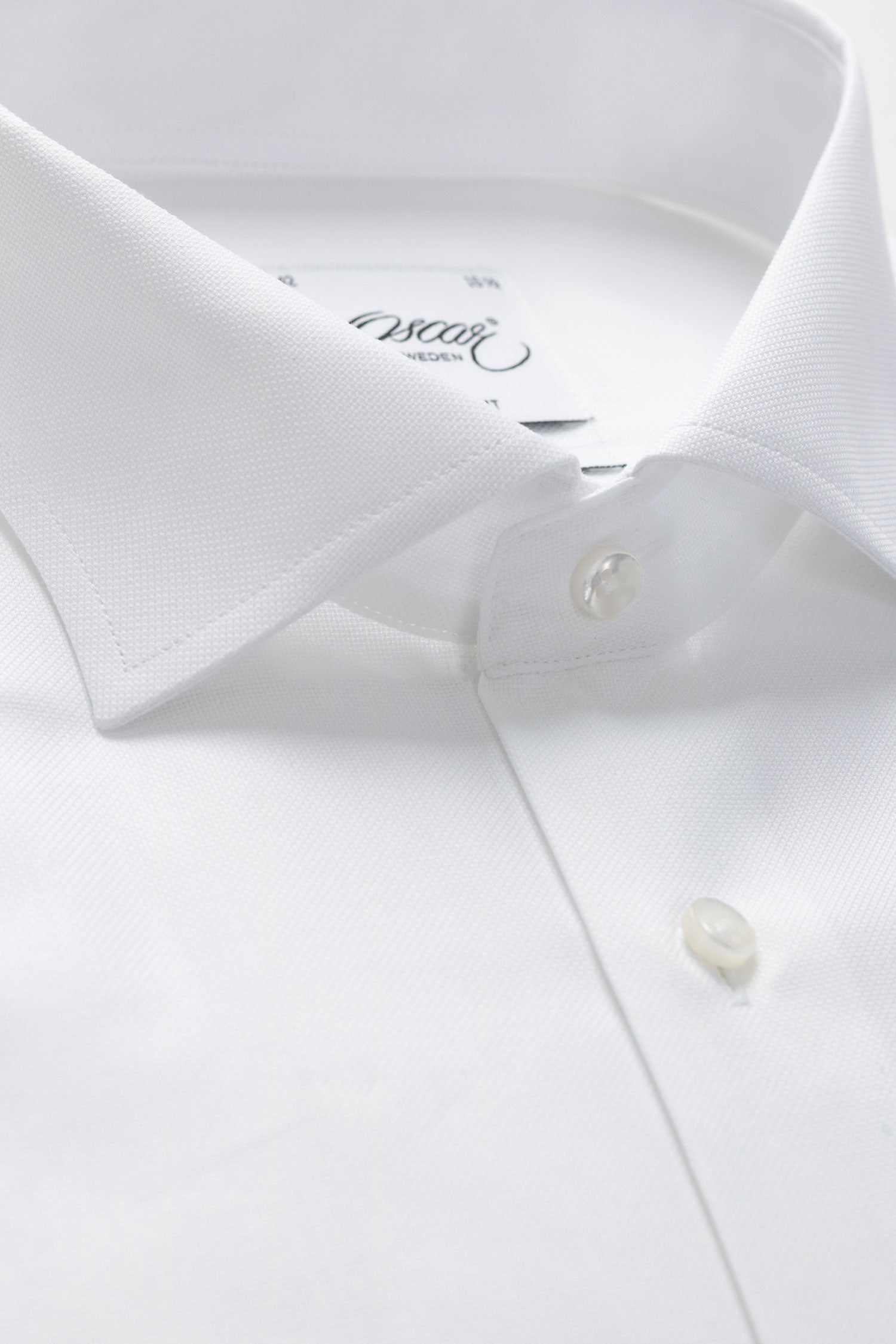 Vit royal oxfordskjorta slim fit