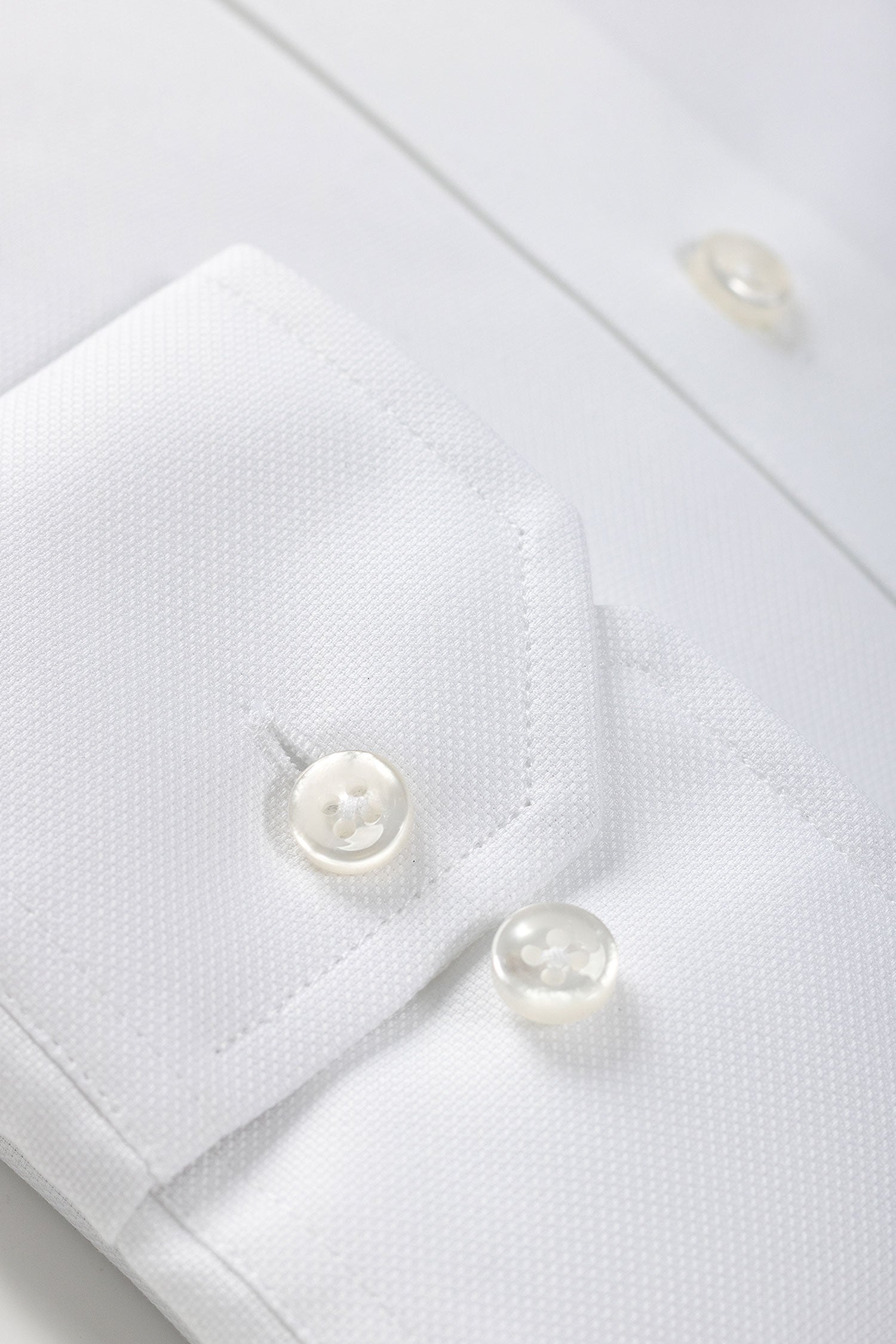 Vit royal oxfordskjorta slim fit