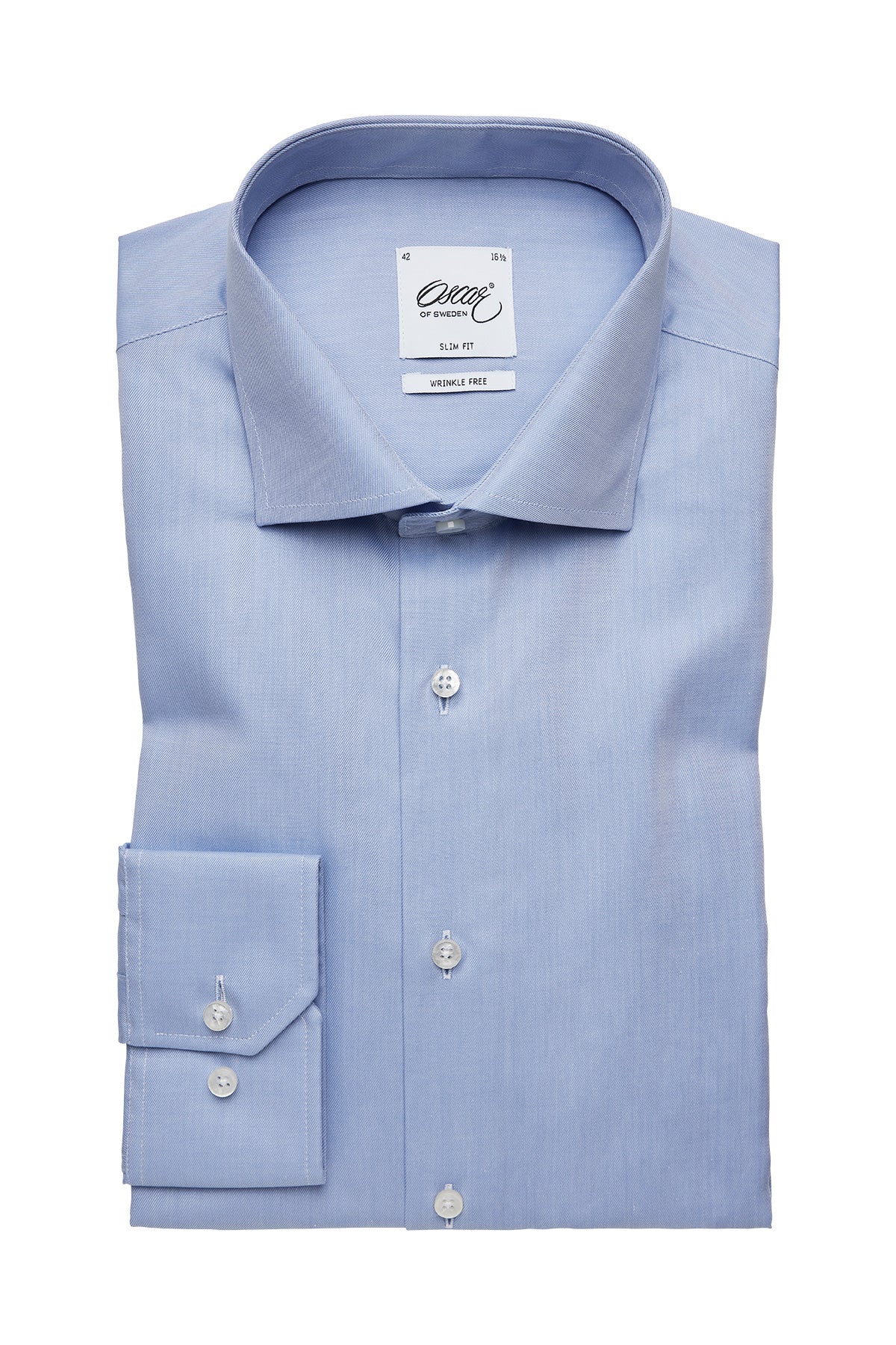Light blue slim fit shirt
