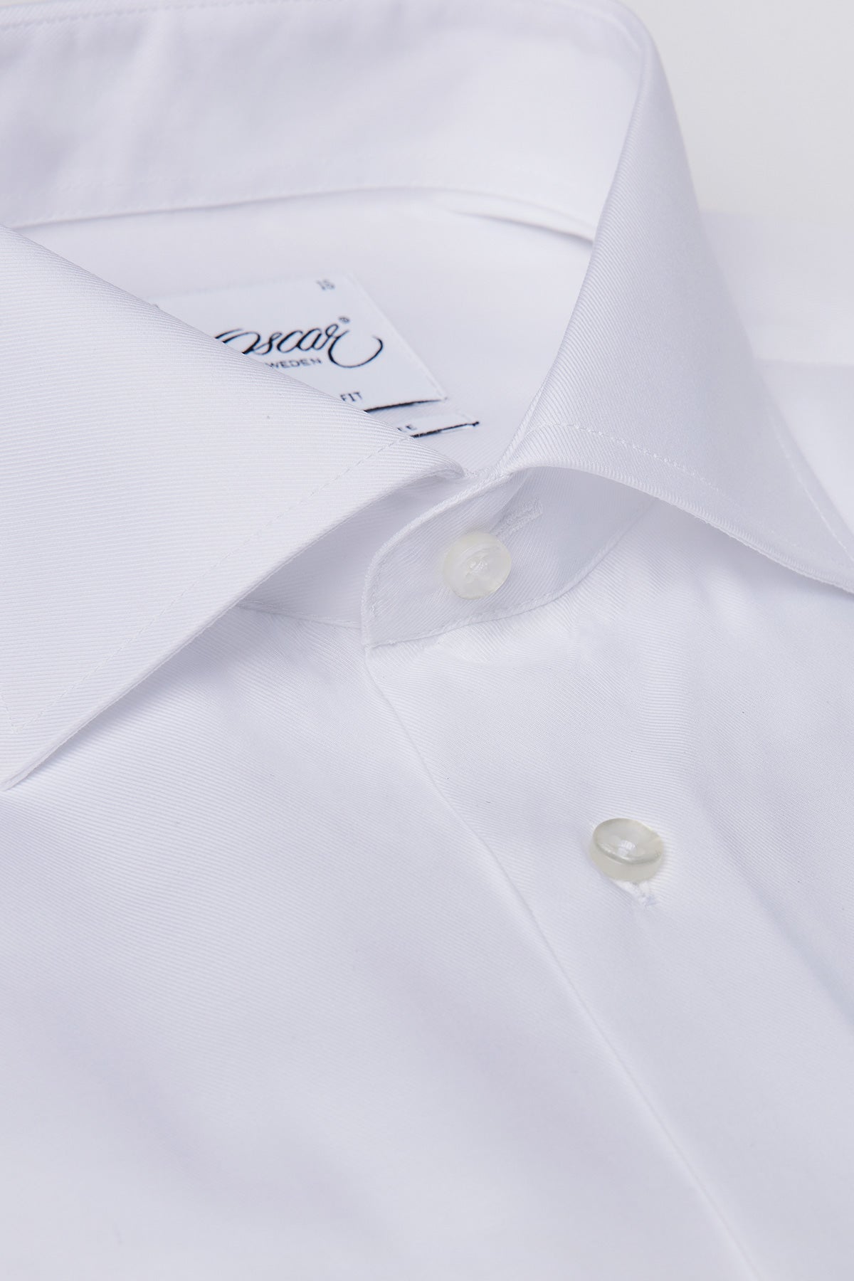 Vit wrinkle free-skjorta slim fit