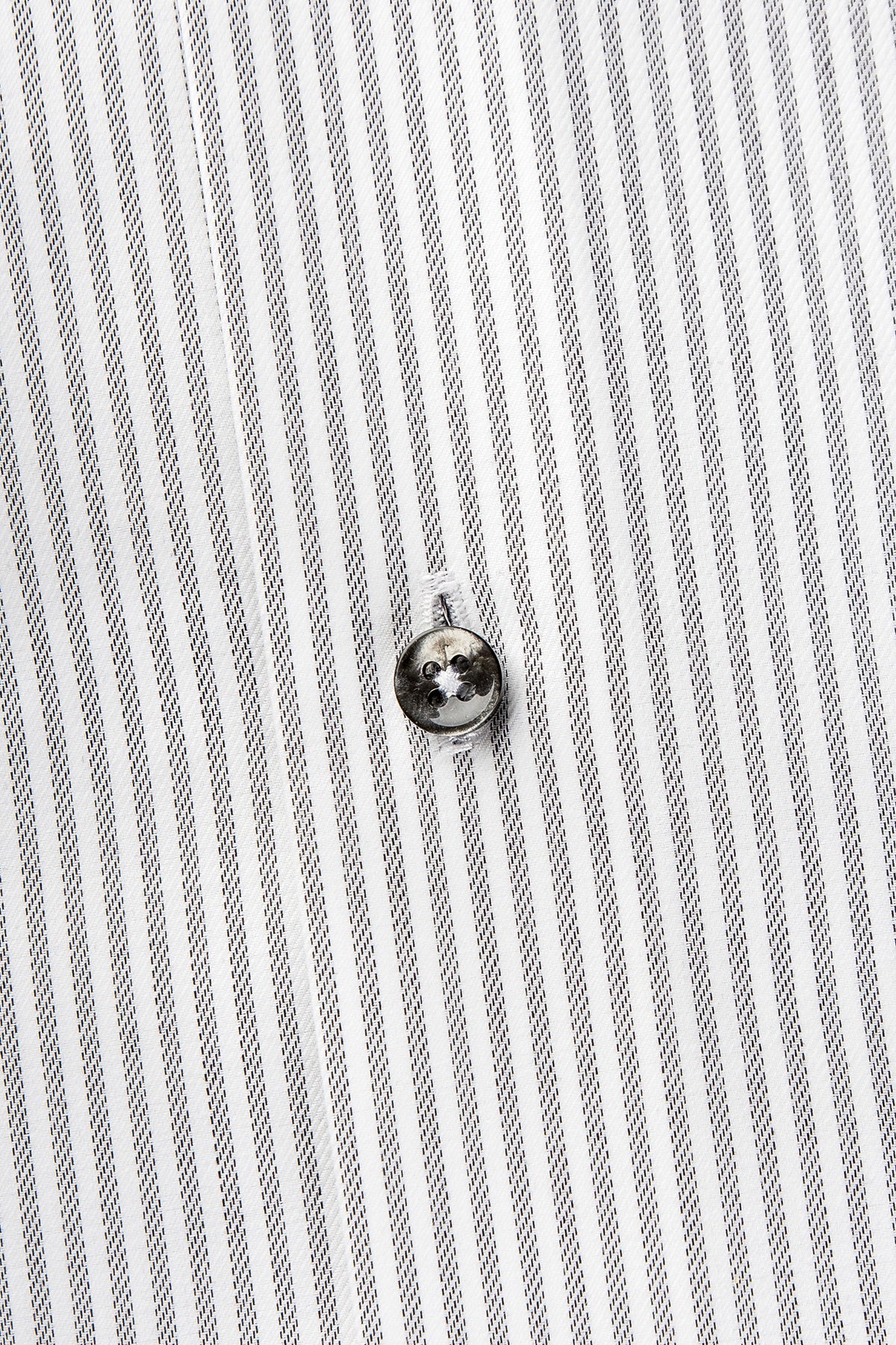 Grey striped slim fit shirt