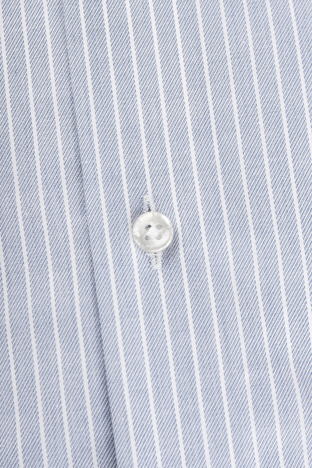 Light blue striped regular fit shirt
