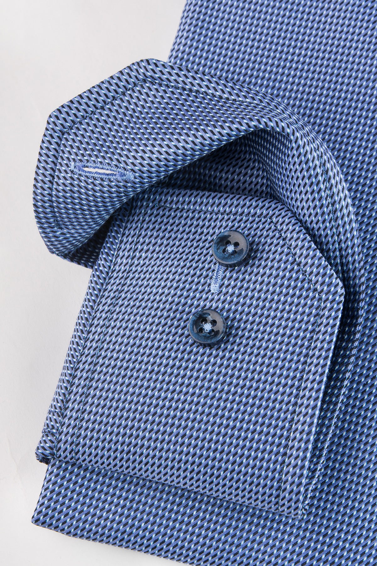 Blue regular fit shirt