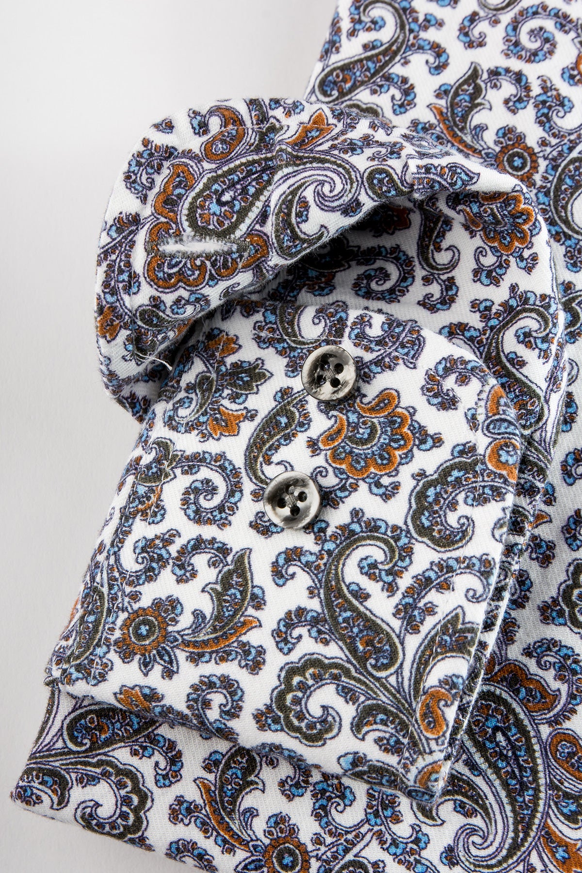 Paisley printed slim fit shirt