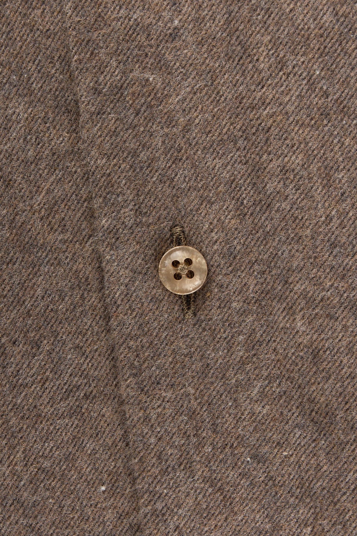 Brown flannel regular fit shirt