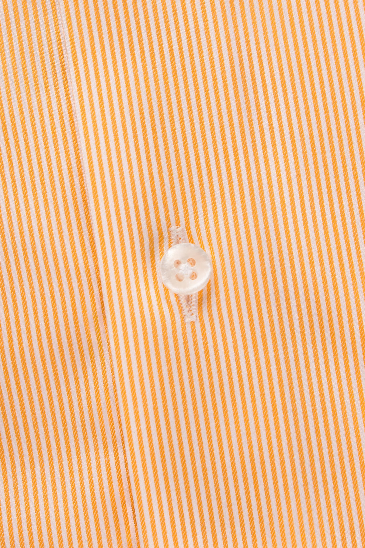Orange striped regular fit shirt with contrast details