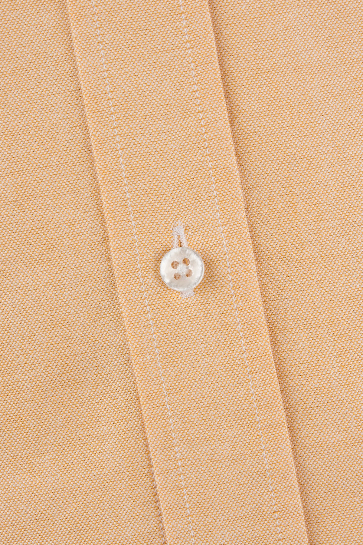 Orange button down oxford regular fit shirt