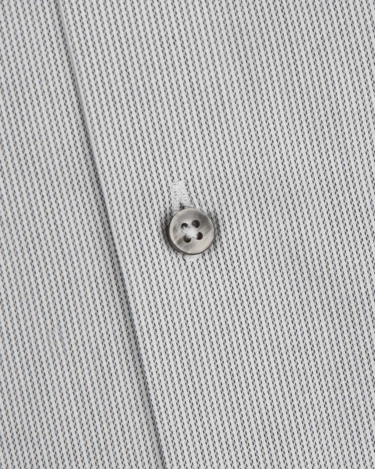 Grey small-printed shirt slim fit