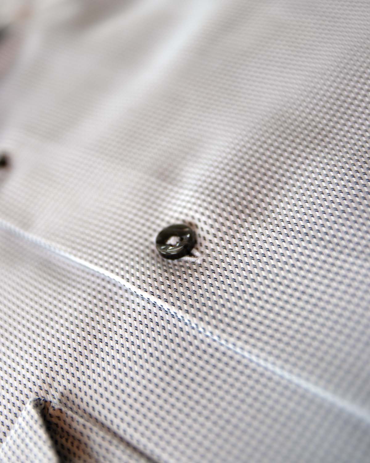 Grey small-printed shirt slim fit