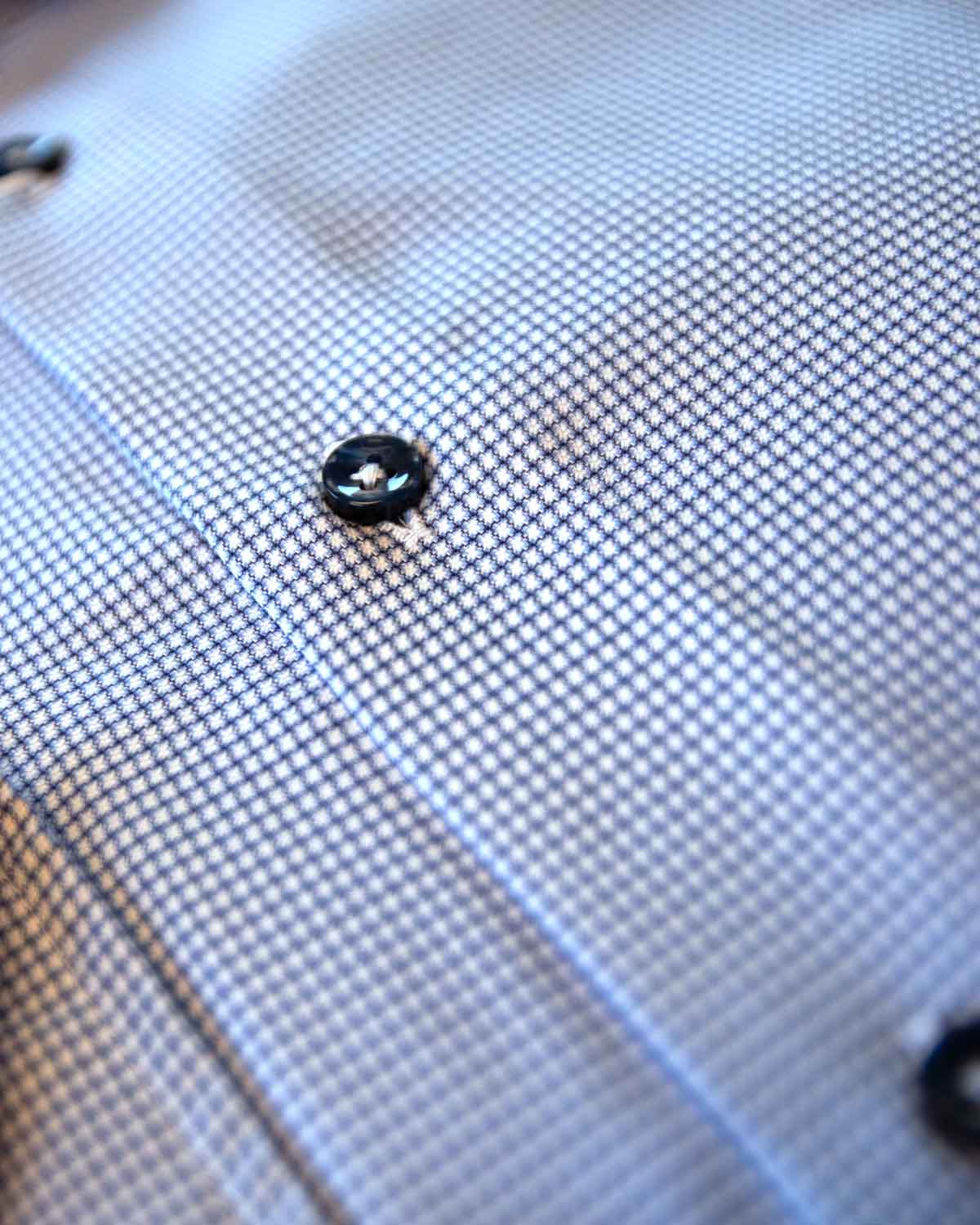 Blå skjorta wrinkle free regular fit