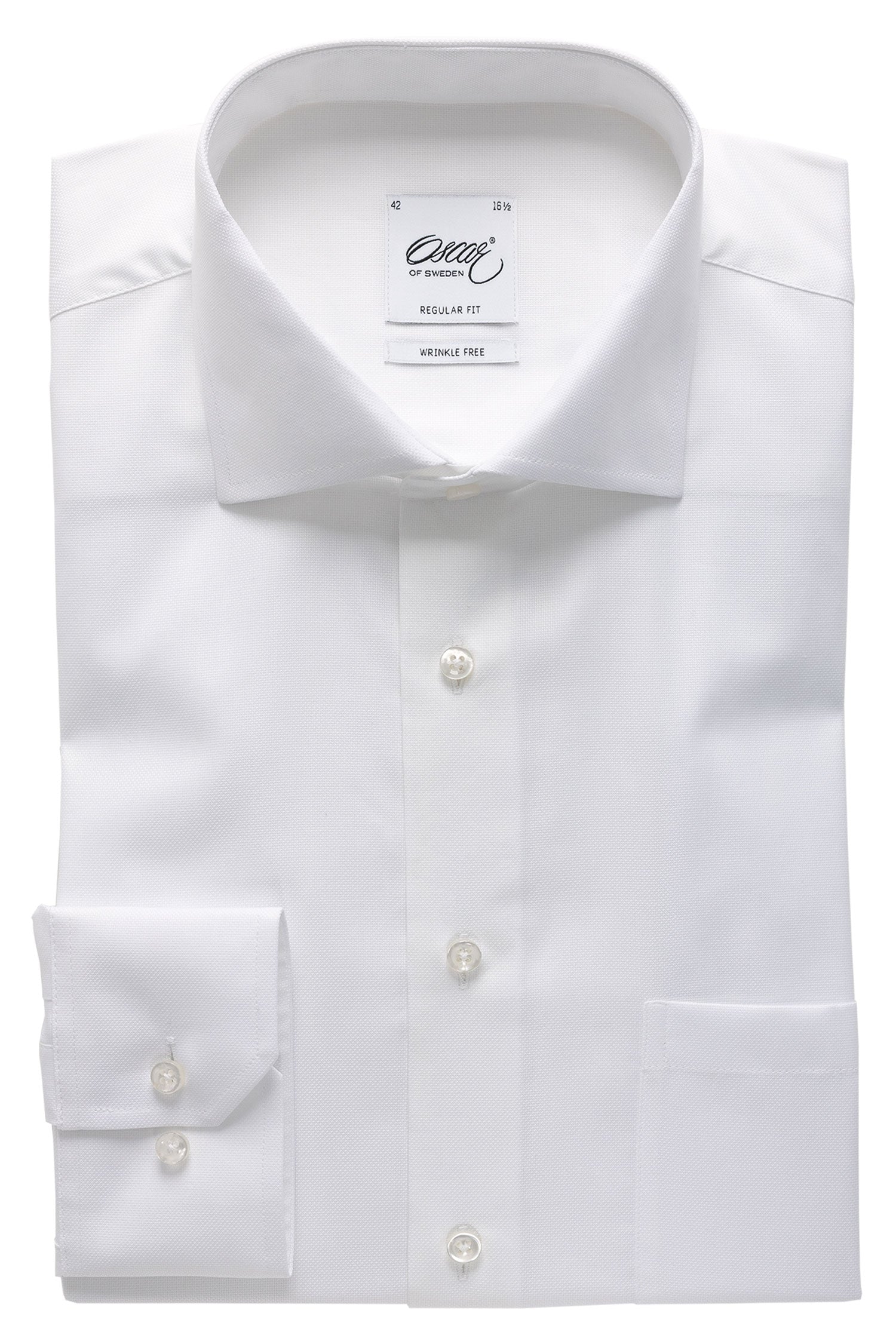White royal oxford regular fit shirt