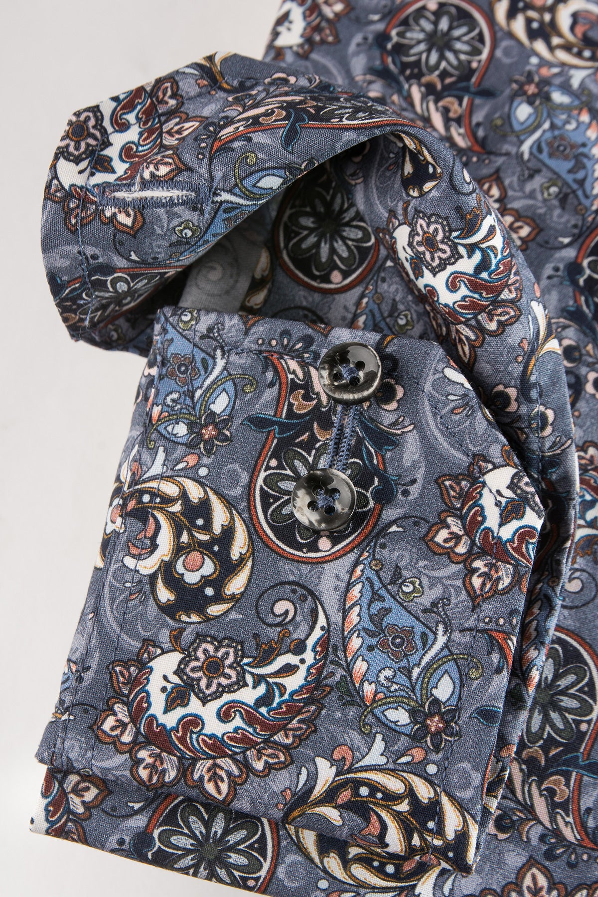 Paisley printed regular fit shirt