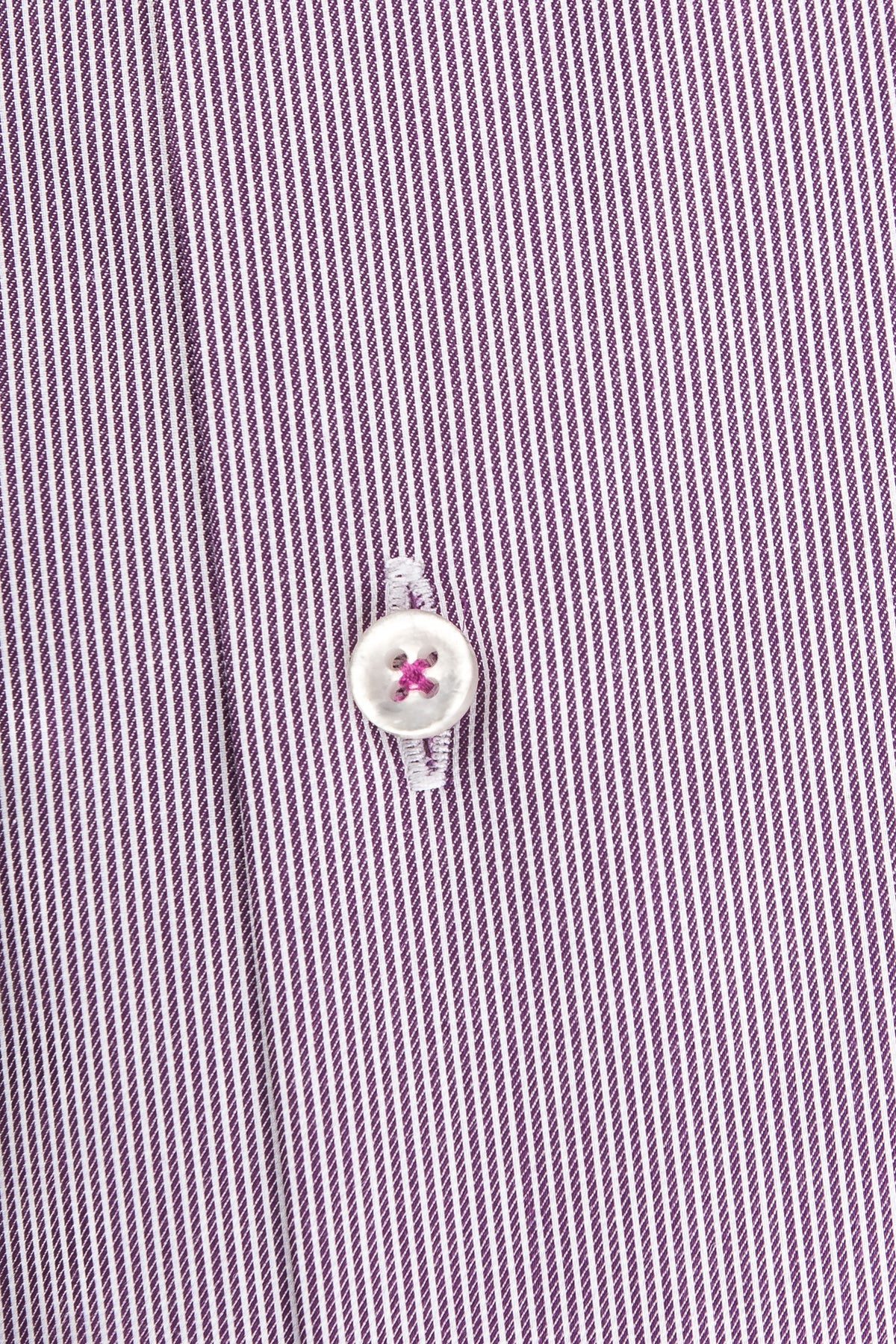Purple regular fit shirt with contrast details